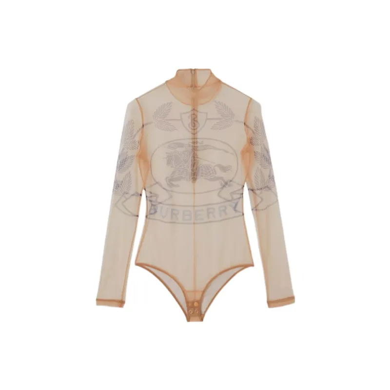 Burberry Bodysuits Women's Beige-1