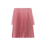 Burberry Pleated Panel Grain De Poudre Shorts 'Rosy Pink'