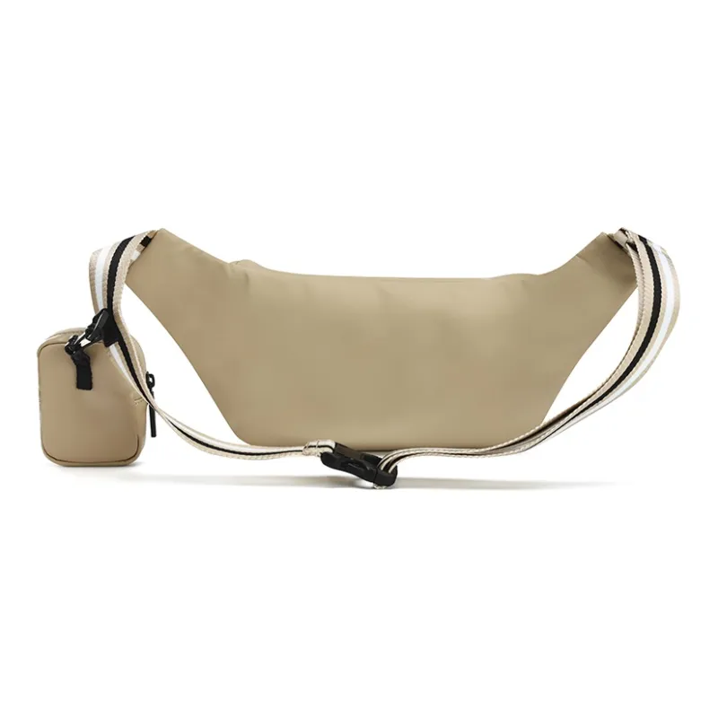 FILA FUSION Pu Synthetic Leather Crossbody Bag, Shoulder Bag, Sling Bag, Fanny Pack Regular Unisex Soy Milk Khaki-2