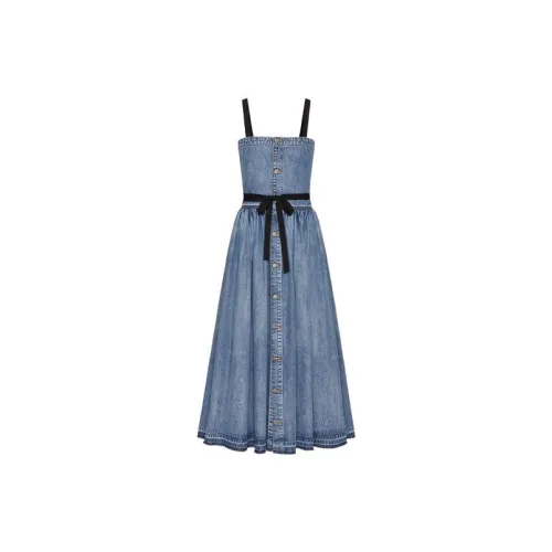 RED VALENTINO Sleeveless Dresses Women's Blue