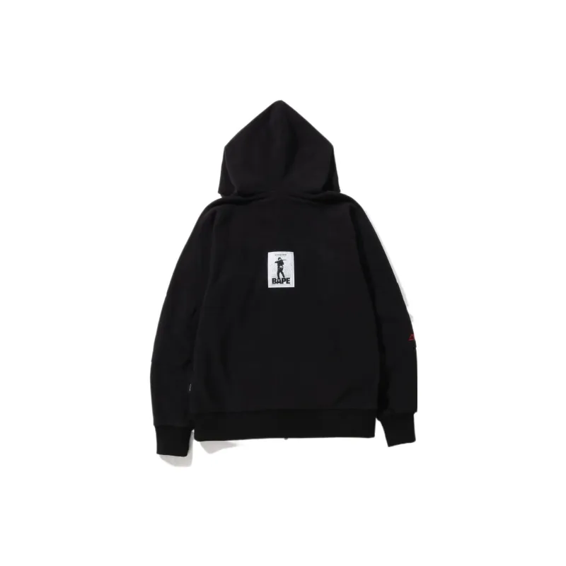 Bape Polartech Wide Fit Full Zip Hoodie-1