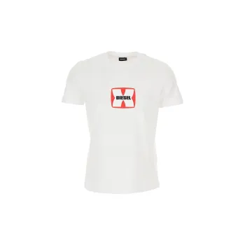 DIESEL T Shirts Men White