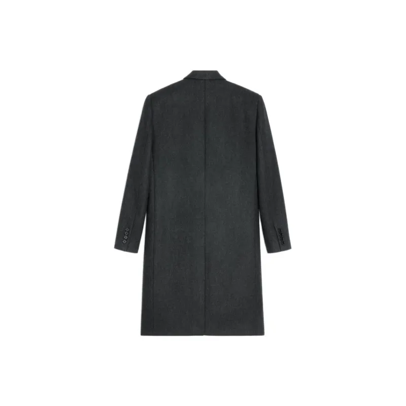 CELINE Diagonal Wool Overcoat-1