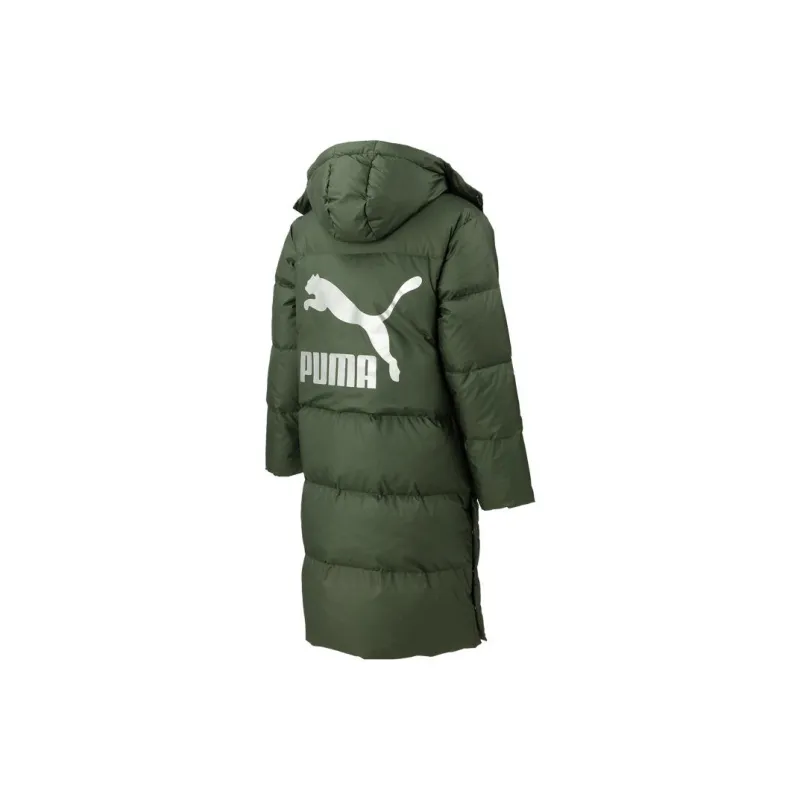 PUMA Teamliga Down Jacket Unisex Green-1