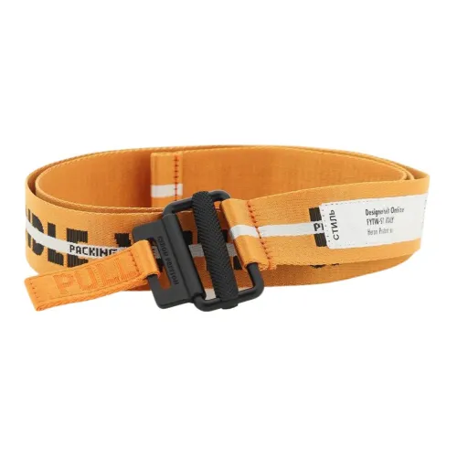 HERON PRESTON Belts Men Orange