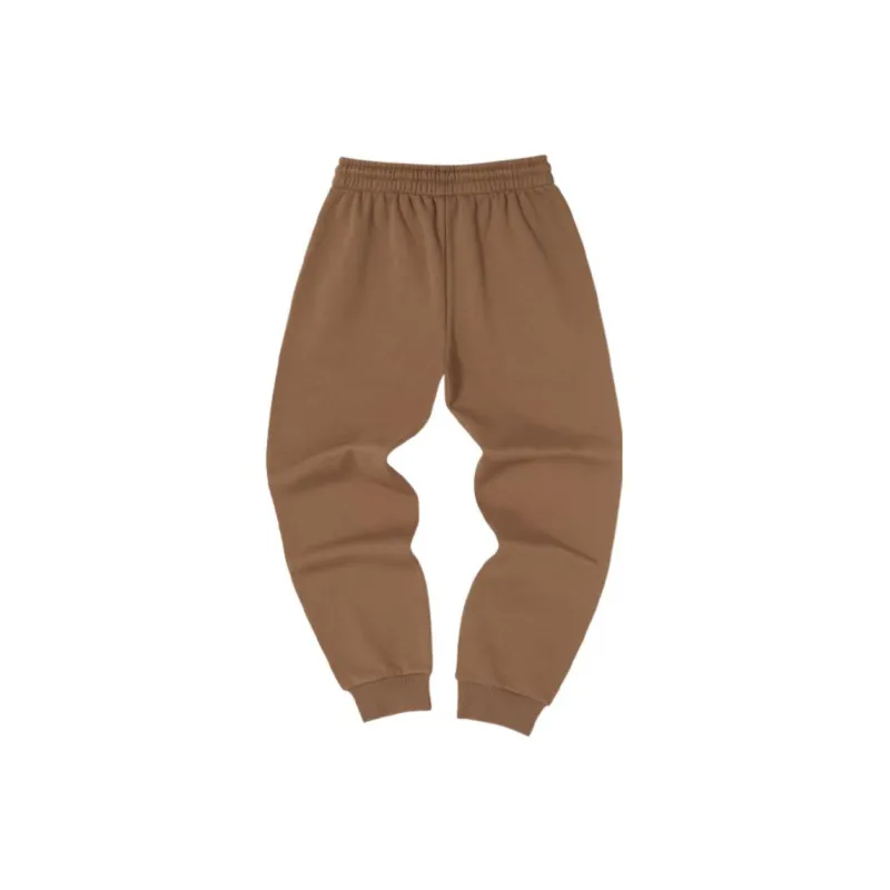 PEAK Knitted Sweatpants Men Dark Brown-1