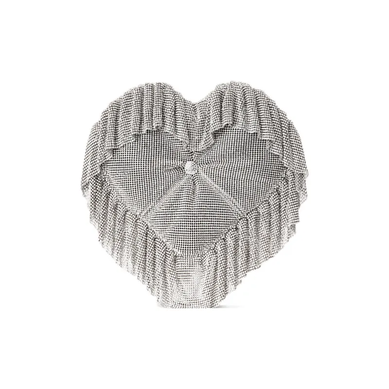 Alexander Wang Crystal Glass Clutch Women's Silver-0