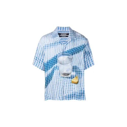 Jacquemus Shirts Men Blue