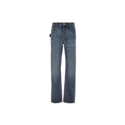 Bottega Veneta Straight-Leg Floor-Length Jeans