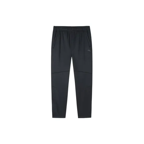 ANTA Running Collection Knitted Sweatpants Men Black