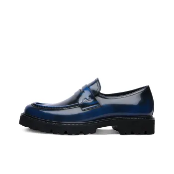 Anthony Miles Dress Shoes Men Low Top Blue