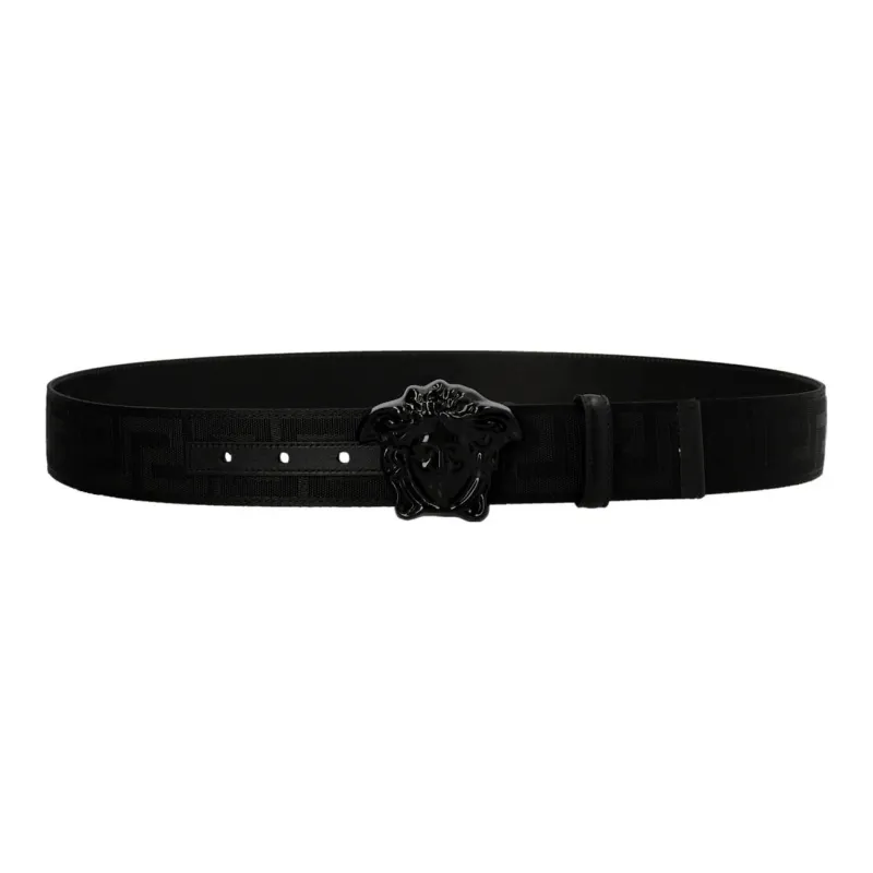 VERSACE Medusa Metal Buckle Men's Width  4cm-0