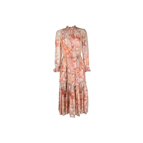 Zimmermann Long-Sleeved Dresses Women's Orange