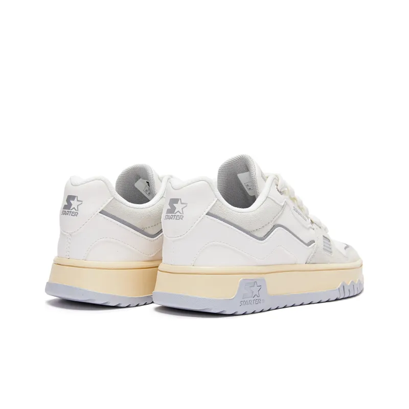 STARTER Rainer EP Collection Height Increasing Low Top Skateboard Shoes Men's White Gray-4