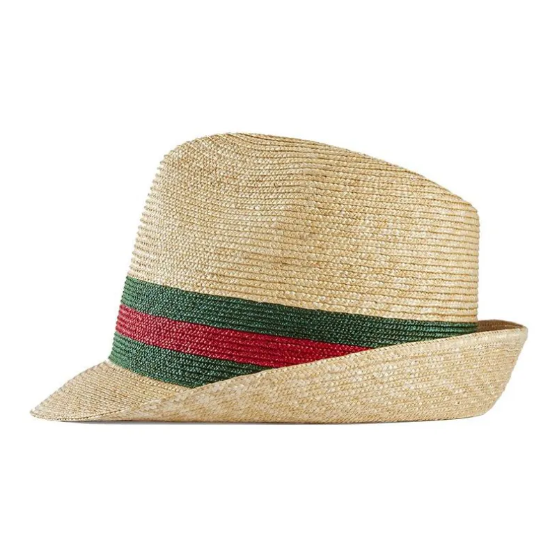 GUCCI Straw Woven Bucket Hats Women's-1