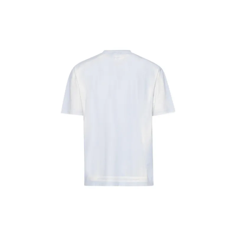 BALMAIN T Shirts Men White Blue-1
