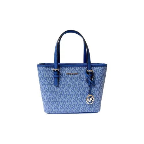 MICHAEL KORS Jet Set Patchwork detail Bag Shopping Bag Combo One Shoulder Handbag Mini Women's Dark Blue
