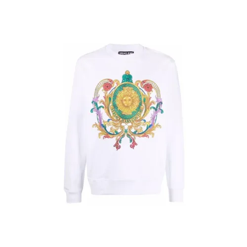 VERSACE JEANS COUTURE Sweaters Men White