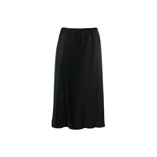 NANUSHKA Satin-finish Midi-skirt