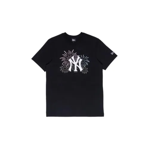 New Era FW22 T Shirt Unisex Black