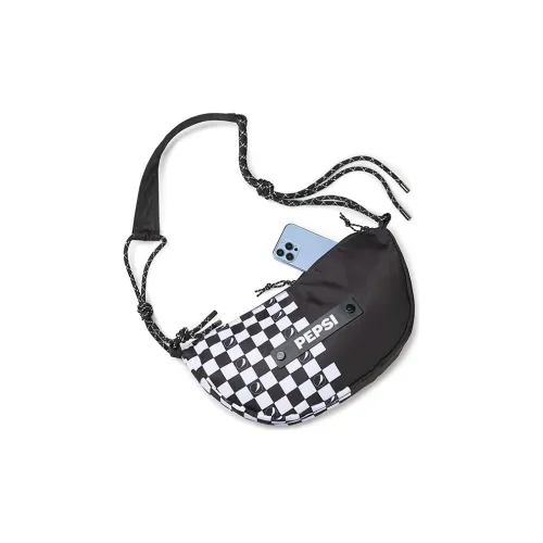 Pepsi Crossbody Bags Black/White