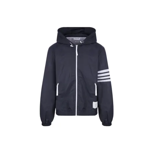 THOM BROWNE Jackets Men Dark Blue