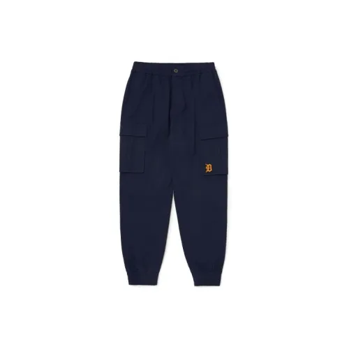 MLB Knitted Sweatpants Men Navy Blue