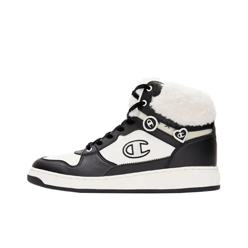 Champion Skateboard Shoes Women's High-Top Black