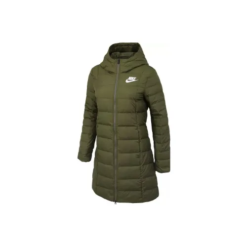 Nike Down Jackets Women's Green