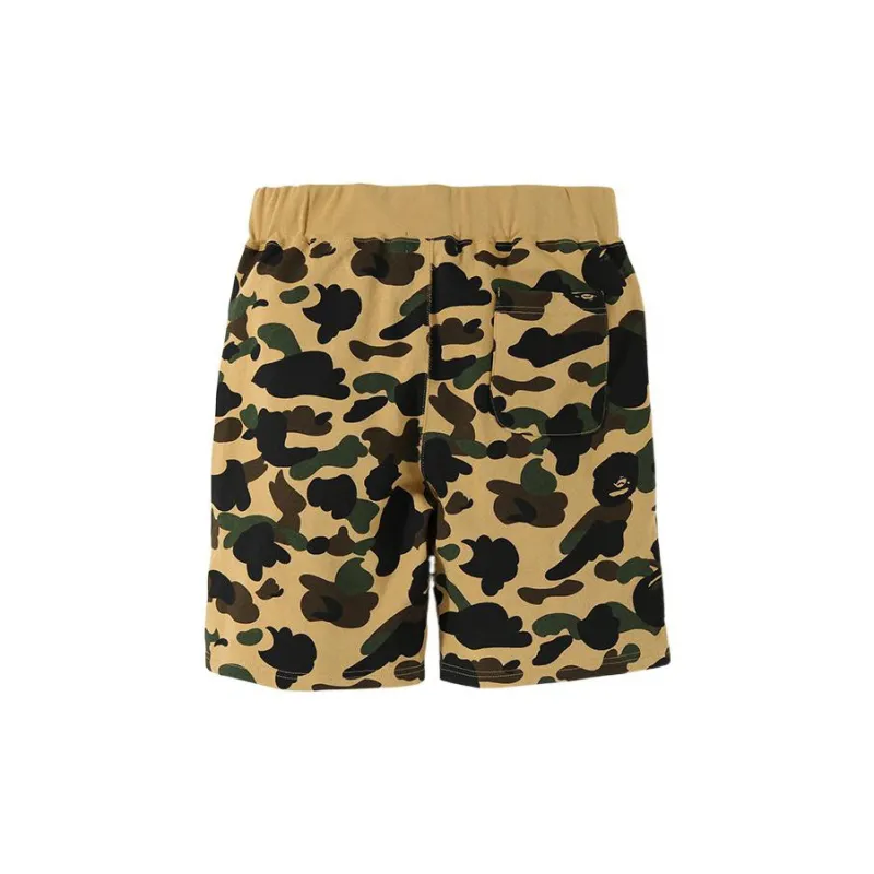 Bape 1st Camo Sweat Shorts-3