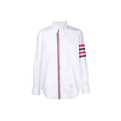 THOM BROWNE Shirts Men Classic Three Colors