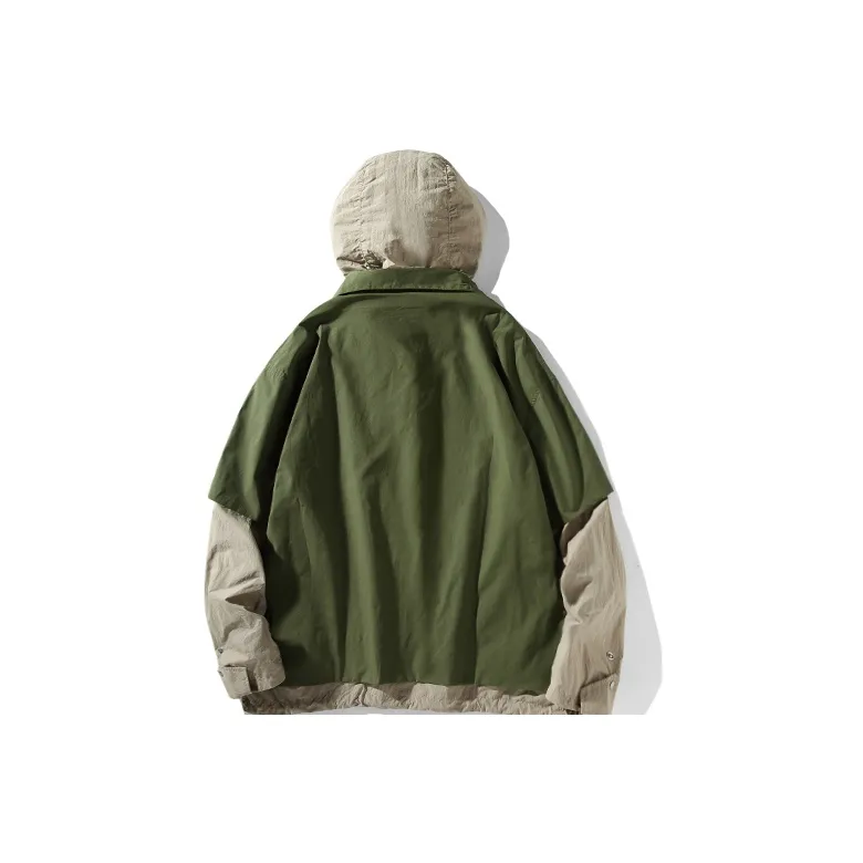 A SQUARE ROOT Jacket Unisex Green-1