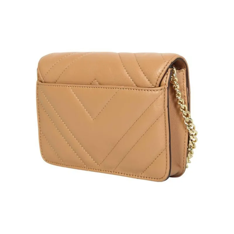 DKNY Leather Crossbody Bag, Shoulder Bag Regular Women's Light Umber-1