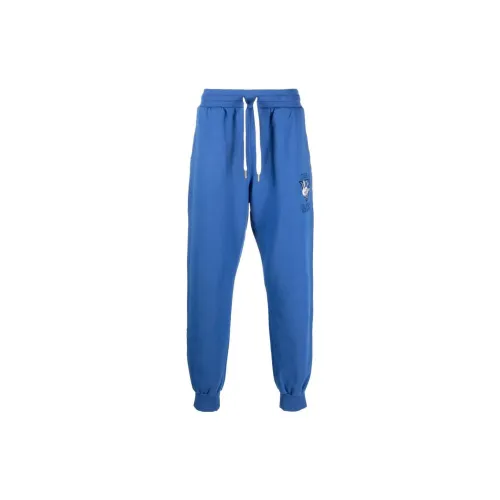 CASABLANCA Knitted Sweatpants Men Blue