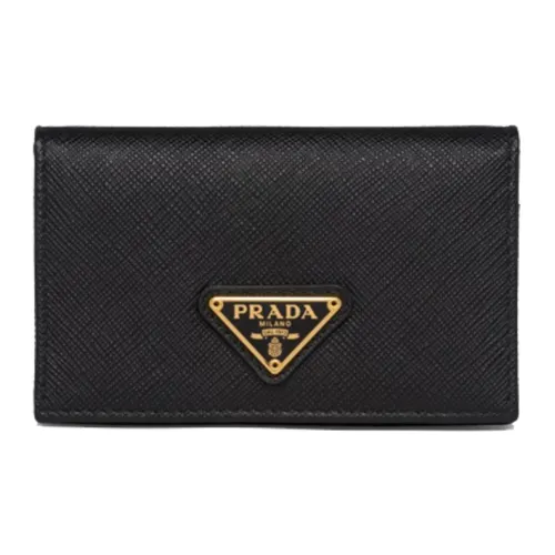 PRADA Women Saffiano Card Holder