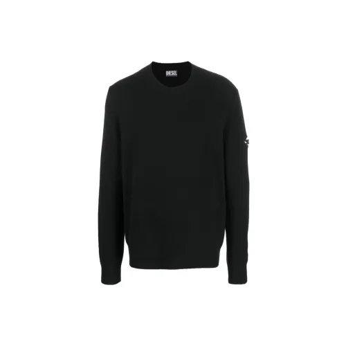 DIESEL Cashmere Sweaters Men Black