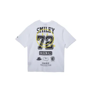 New Era New Era × Smiley T Shirts Unisex White