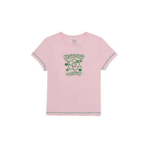 Vans EMMA MULHOLLAND T-Shirts Women's Pink