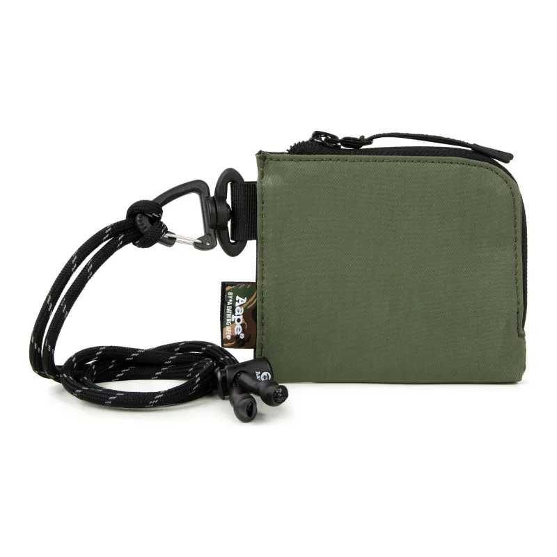 Aape Polyamide Ticket Clip Card Holder Regular Men's Multicolor-5