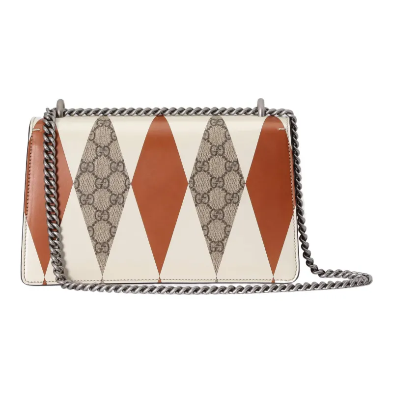 GUCCI Dionysus Multicolor Canvas With Leather Crossbody Bag, Shoulder Bag Women's-2