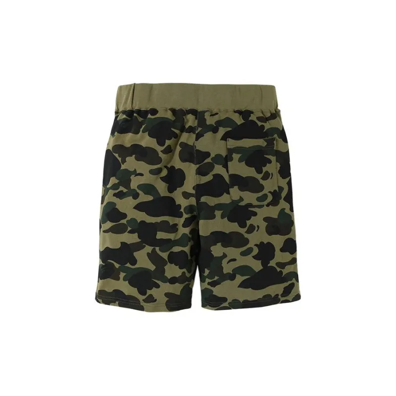 Bape 1st Camo Sweat Shorts-1