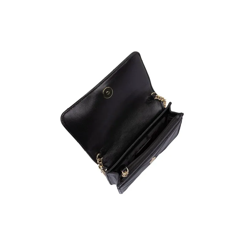 DKNY Leather Crossbody Bag Shoulder Bag Women's Black-1
