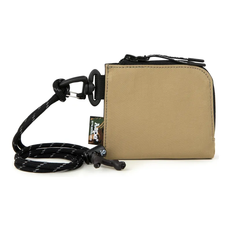 Aape Polyamide Ticket Clip Card Holder Regular Men's Multicolor-1