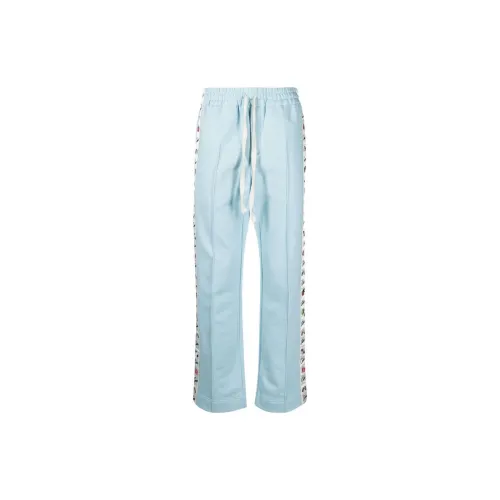 CASABLANCA Knitted Sweatpants Men Blue