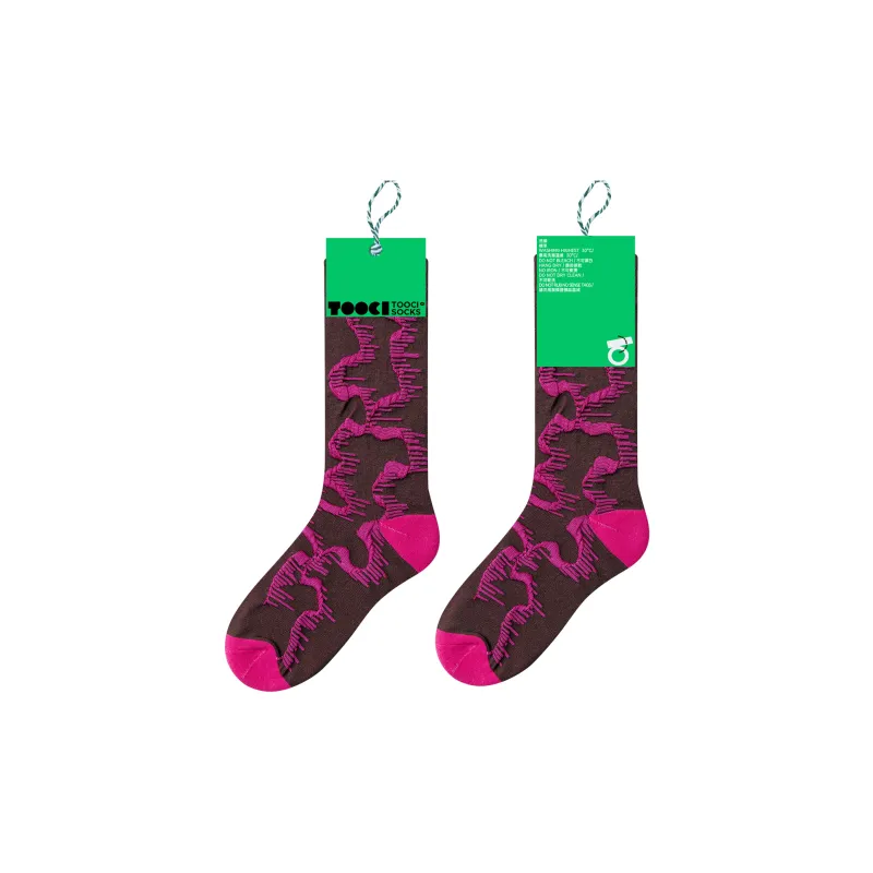 TOOCI Unisex Knee high Socks-7