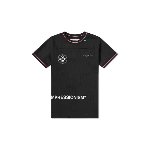 OFF WHITE T Shirt Regular Fit Men's Black