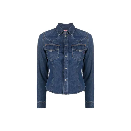 DIESEL Shirts Women's Blue