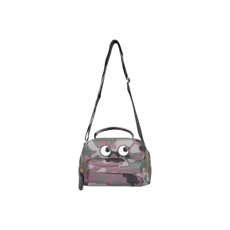 Anya Hindmarch Nylon Portable One Shoulder Crossbody Clutches Women's Multicolor-0