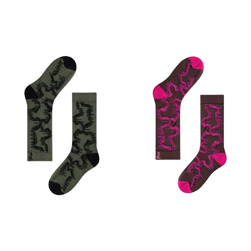 TOOCI Unisex Knee high Socks-1