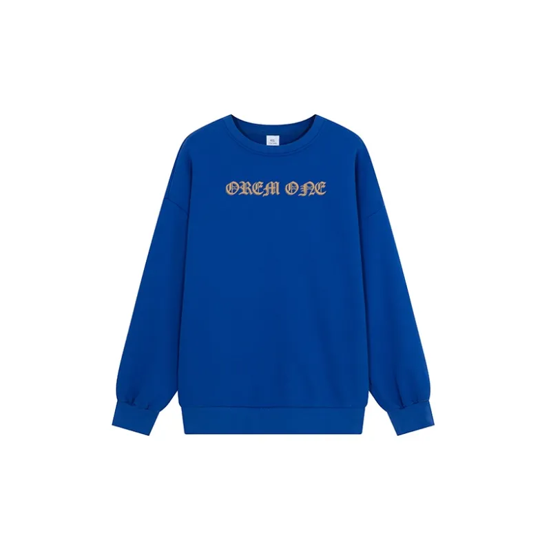 OREM ONE Crew Neck Loose Fit Sweatshirt Fall Unisex-25